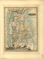 Alabama 1826 State Map